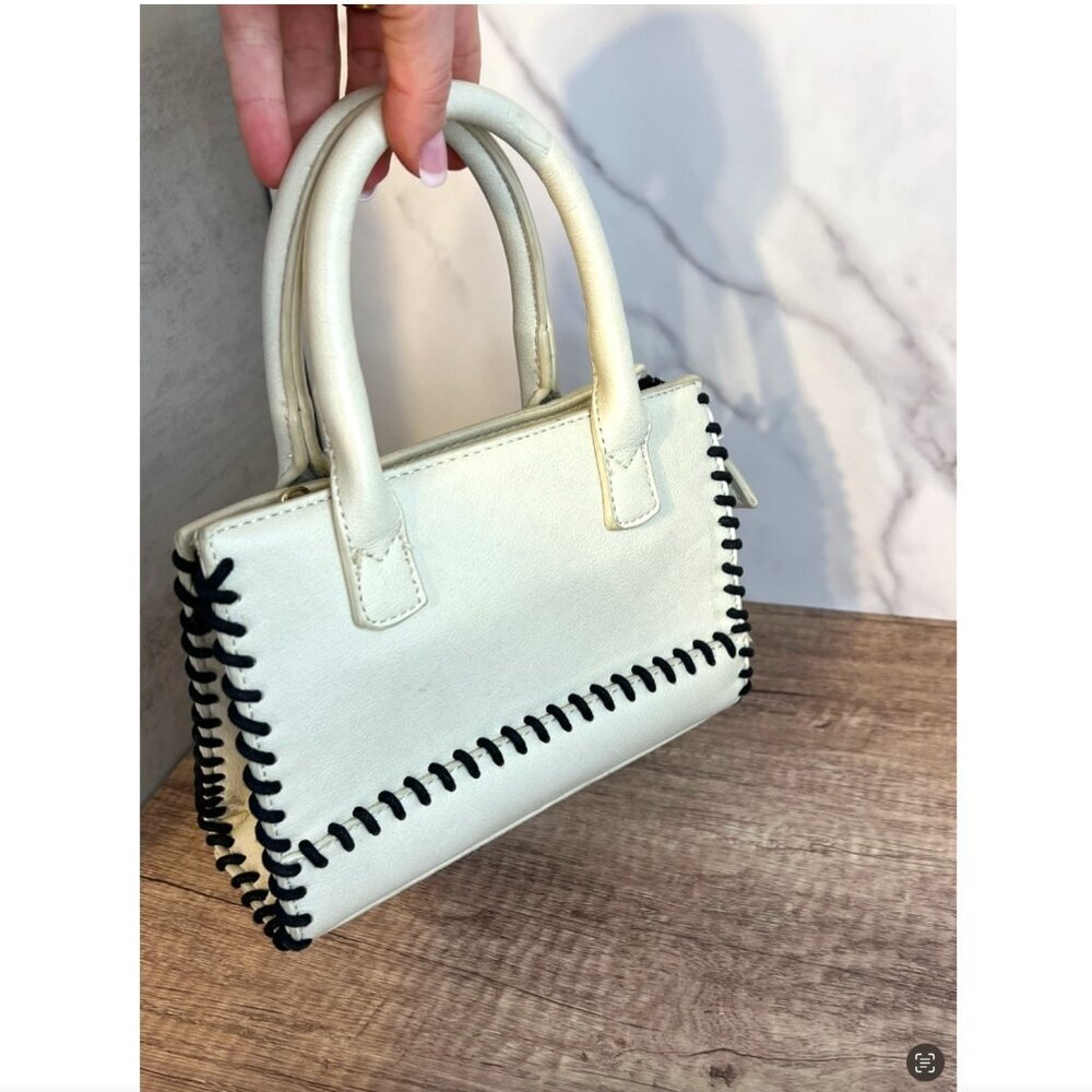 Charming Charlie Small White Purse